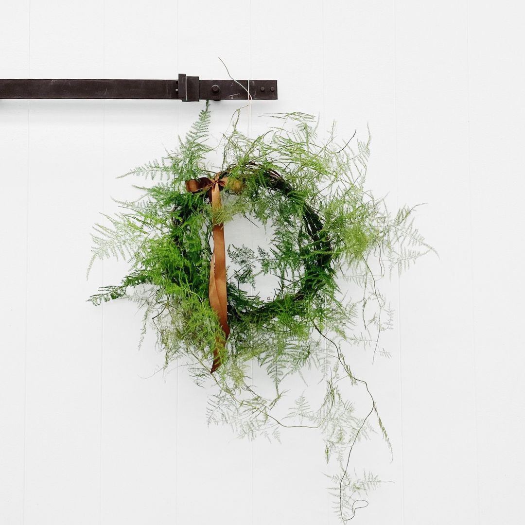 One-of-a-kind Green Christmas Wreath