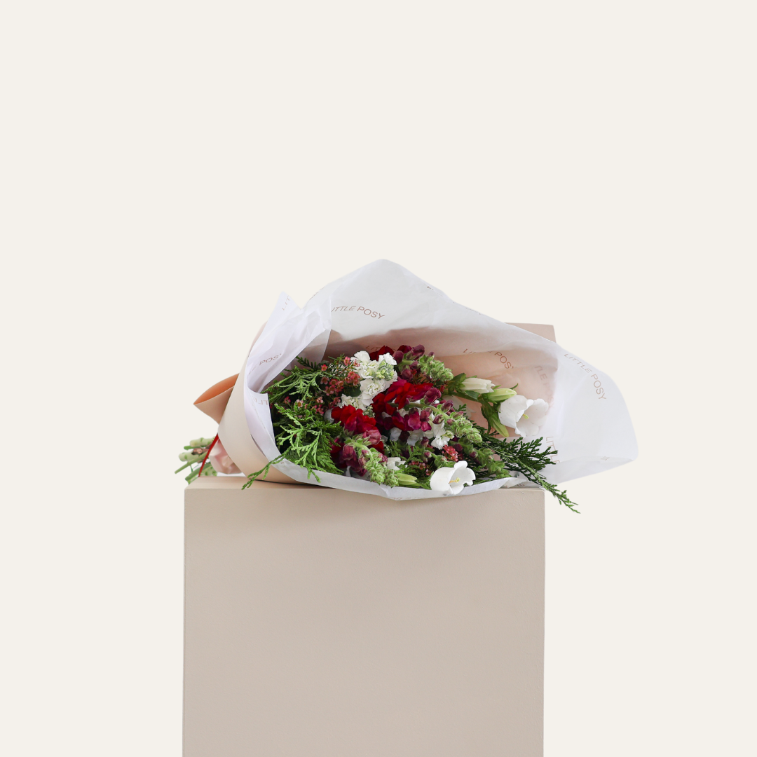 Festive Double Posy