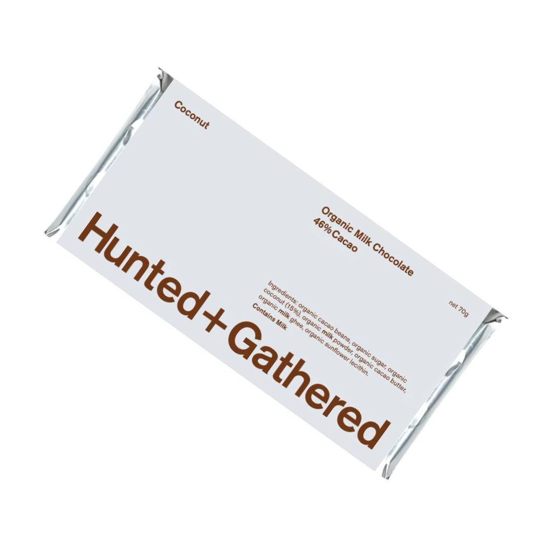 Hunter + Gathered Milk Chocolate & Coconut