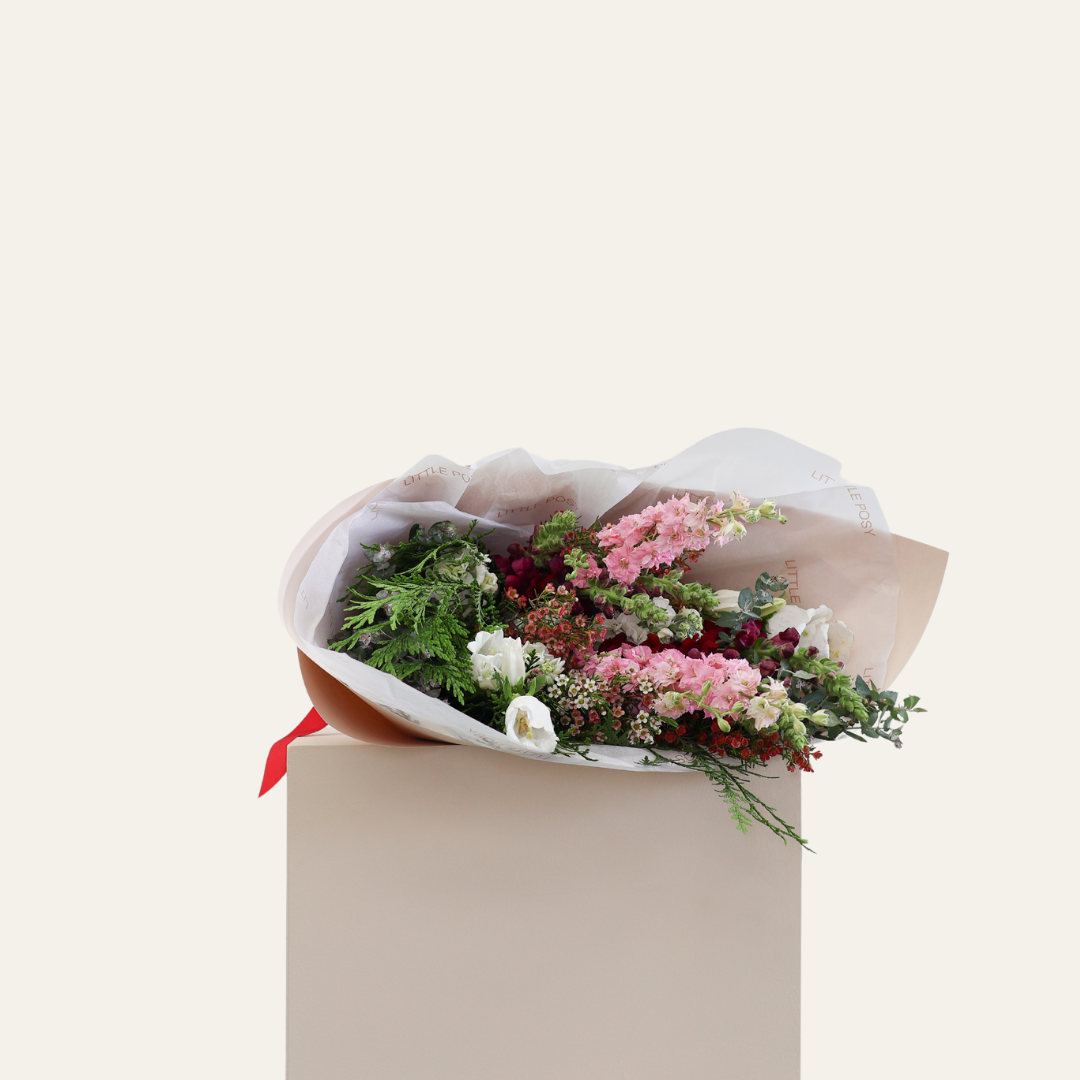 Festive Triple Posy