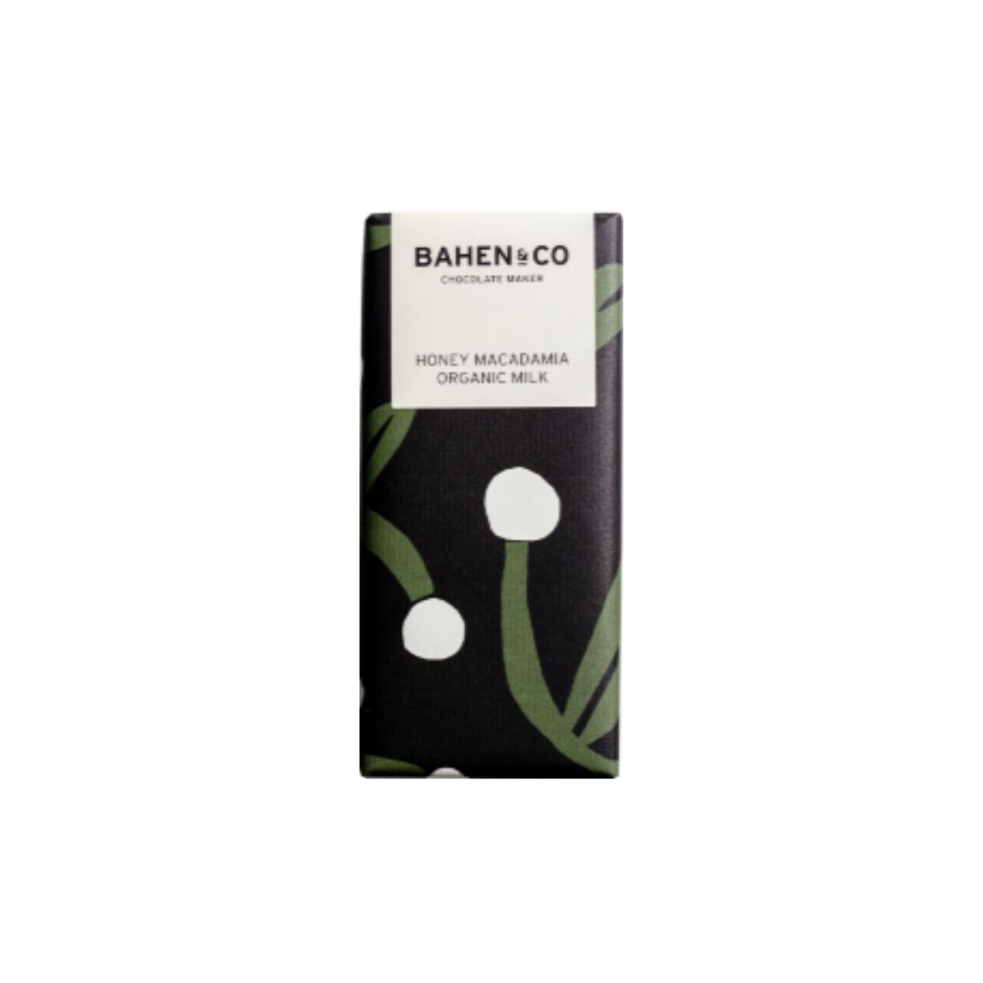 Honey Macadamia Organic Milk - Bahen & Co Chocolate